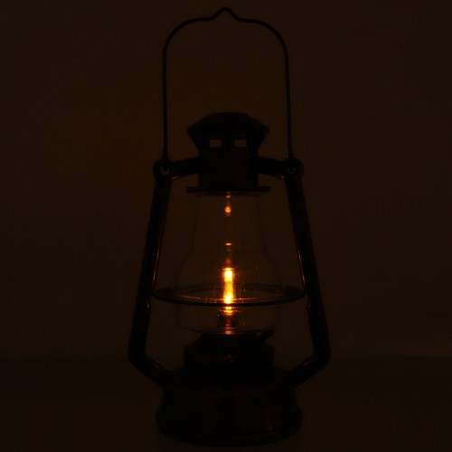 Flame lamp old - , fashioned