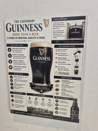 Guinness the legendary metal - guinness,