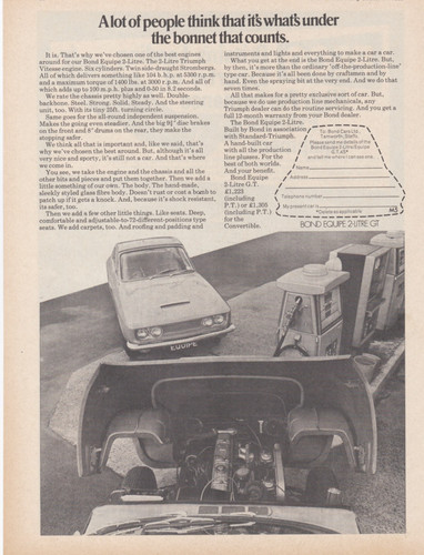 Bond equipe litre gt - equipe, 2