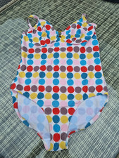 Boden  Big Spot Ring Front Swimsuit-Size 36D-SW1