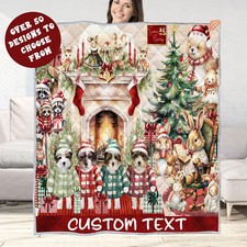 Biewer Quilt Dog Bedding