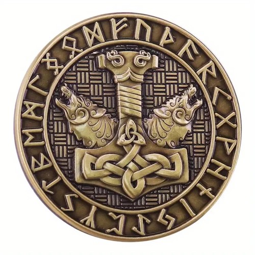 Antique gold norse mythology - gold,