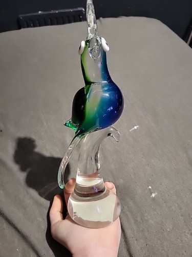 Murano style glass green - xl,