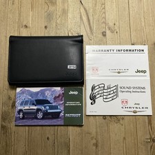 2007-2014 JEEP PATRIOT OWNER HANDBOOK MANUAL &  WALLET Print 2007 REF20194
