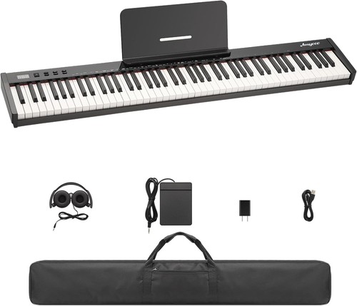 Key electric piano keyboard - electric,