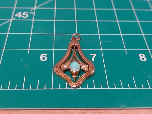Antique 9ct gold murrle - antique,