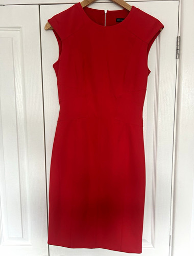 Karen millen red sheath dress - karen,