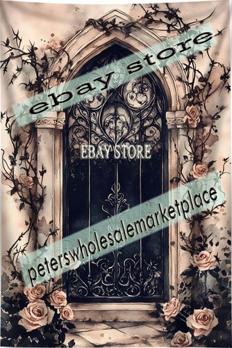 Gothic rose arch - arch, door