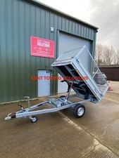 New Debon PW0 1500 MGW Electric Tipper Trailer + Mesh Sides 8ft x 5ft £3620+VAT✅