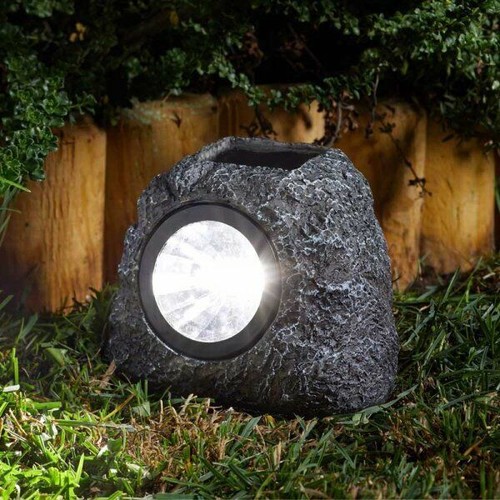 Solar rock light - rock, lumen