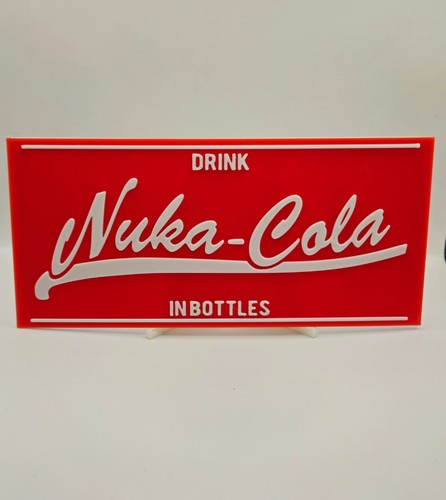 Fallout nuka cola bottle - nuka, label