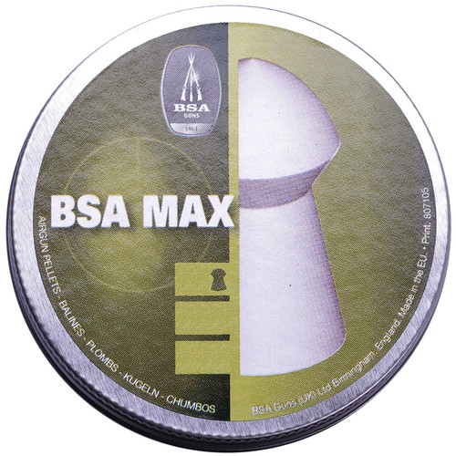 Bsa max pointed heavy pellets - pointed,