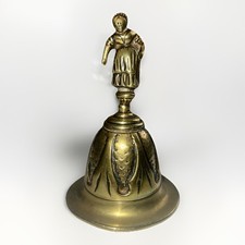 vintage solid brass bell