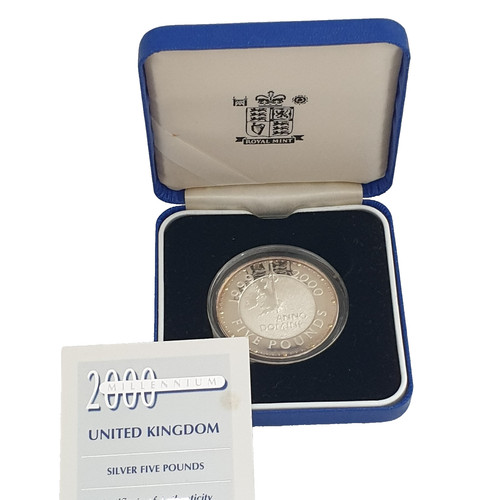1999 2000 silver proof coin - 1999,