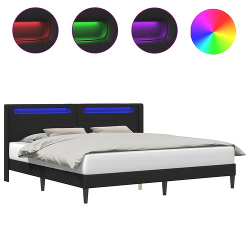 Bed frame with led strip - frame,