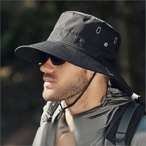 Men summer wide brim sun - brim, hat