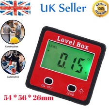 Horizontal Angle Angle Gauge 4×90° Inclinometer Digital Protractor Magnetic Base