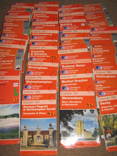 Ordnance survey explorer - ordnance,