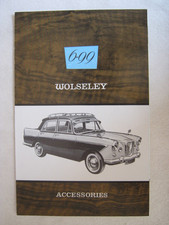 1960 WOLSELEY 6-99 BROCHURE. 6