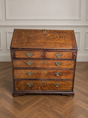 Antique georgian tiger - tiger, oak