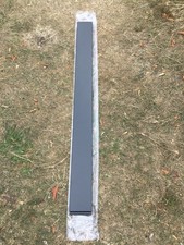 Rectangular Shower Tray Plinth Riser Panel EXTENSION Corner Matt Black 1215mm