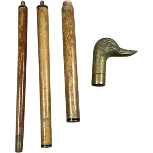 Vintage wooden walking stick - walking,