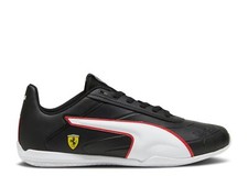 NIB MENS PUMA 308058 01 FERRARI TUNE CAT SHOES SNEAKERS BLACK/RED/WHITE $110