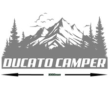 MOUNTAIN RANGE vinyl stickers graphics decals car camper van caravan DUCATO L