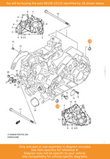 SUZUKI Nut, 09159-10115 OEM
