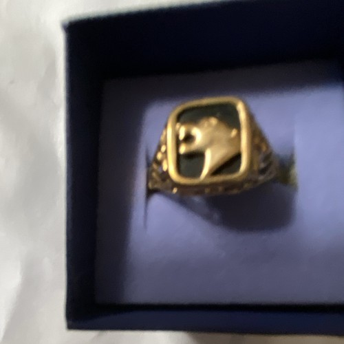 Gold colour metal square - metal,