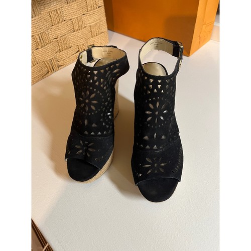 Marc fisher black suede laser - fisher,