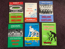 Hockey programmes 6 - programmes, x