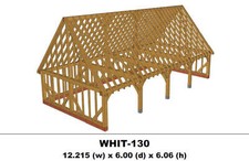 European Oak Garage 4 Bay