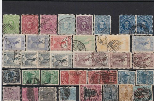 Uruguay old stamps ref r10591 - old,