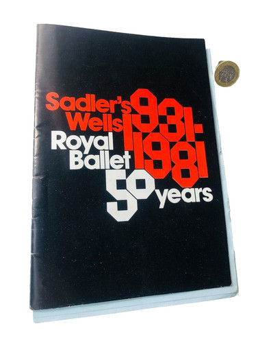 Theatre programme sadlers - programme,