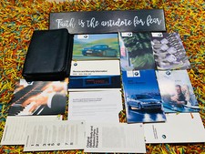 🟣 2002 BMW M3 CONVERTIBLE OWNERS MANUAL +SMG INFO +SERVICE BK E46 CABRIOLET