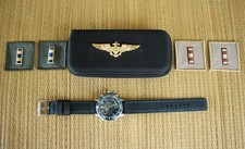 NAVAL ROTARY WING CREW AVIATOR SEAMASTER 300 CHRONOGRAPH HOMAGE WATCH & BOX SET