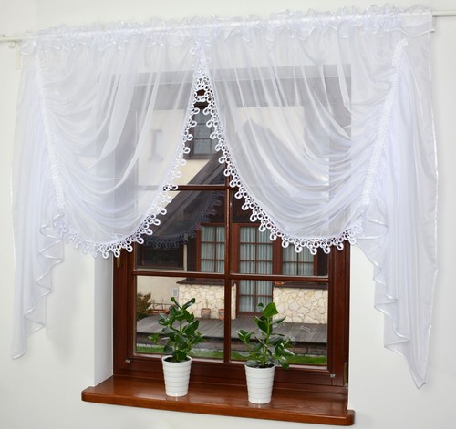 Voile net curtains - voile, with