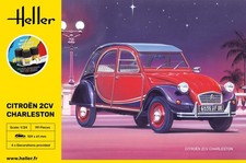 HEL56766 - Heller 1:24 Gift Set - Citroen 2 CV Charleston
