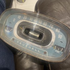 1958-1960 Vauxhall Victor Dash Instrument Cluster Speedometer-Gauges RAT ROD