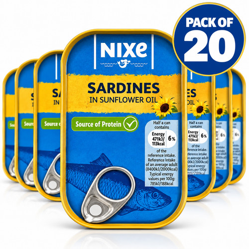 Nixe sardines sunflower - nixe, oil