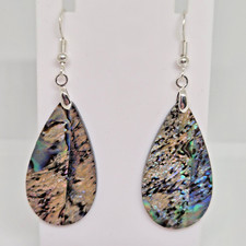 Abalone Shell Teardrop 925