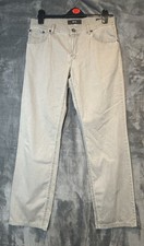Brax Chuck Pants Mens Size 33x34 Modern Fit Cotton Blend Stretch Casual Grey