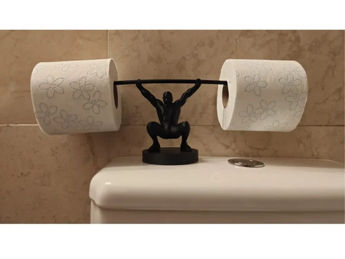 Weightlifter toilet paper - weightlifter,