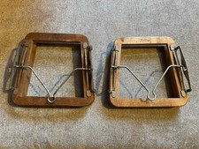 2 x Vintage Dunlop Wooden