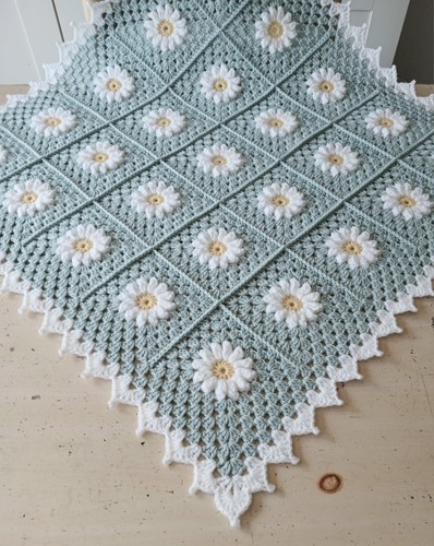 New handmade daisy - , crochet
