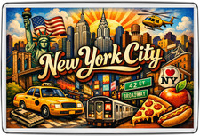 New York City NYC Statue