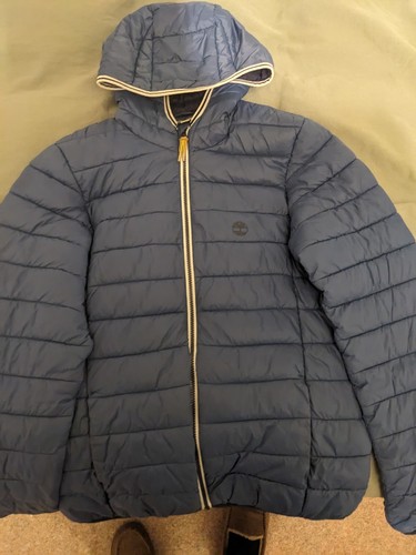 Timberland mens blue puffer - blue,