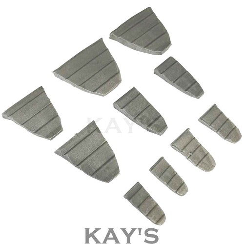 10pc metal wedge set - wedge, hammer