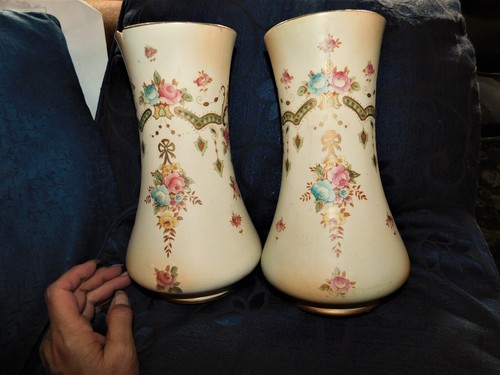 Pair antique crown devon - pair, s